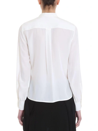 Shop Chloé White Silk Shirt