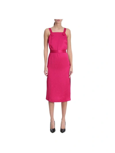 Shop Armani Collezioni Dress Dress Women Armani Exchange In Fuchsia