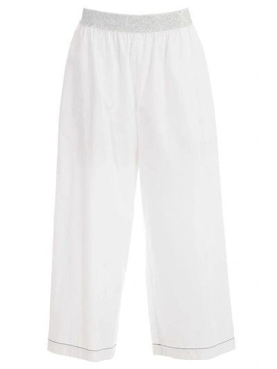 Shop Im Isola Marras Trousers In Bianco