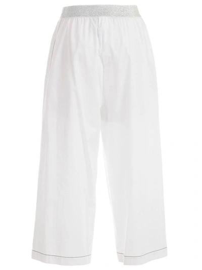 Shop Im Isola Marras Trousers In Bianco