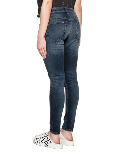 Shop Diesel Dark Blue Slandy Denim Jeans