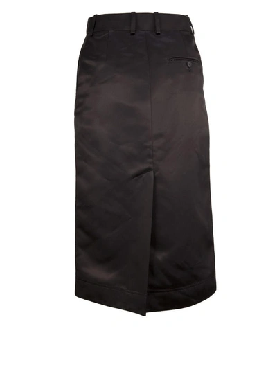 Shop Calvin Klein 205w39nyc Skirt In Nero