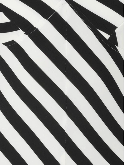 Shop Norma Kamali Tech Fabric Jumpsuit In White-black
