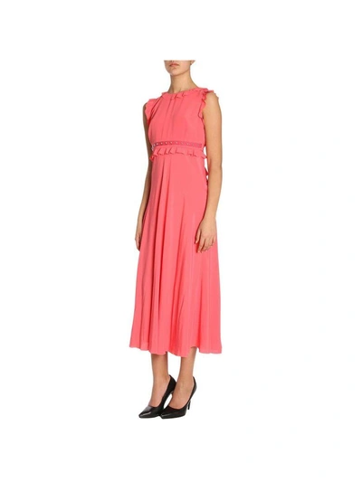Shop Red Valentino Dress Dress Women  In Pink