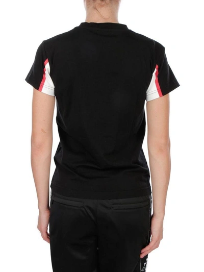 Shop Marcelo Burlon County Of Milan Kappa By Marcelo Burlon Cotton T-shirt In Black - Red - White