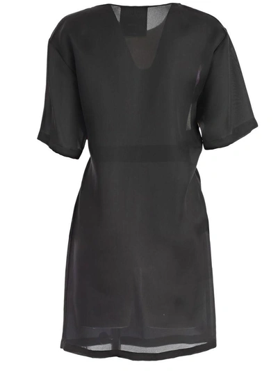 Shop Moschino Dress In Black