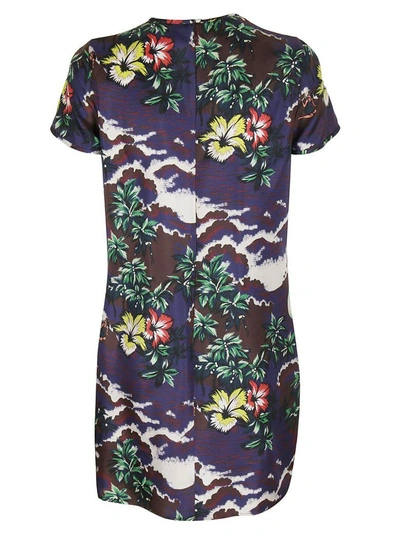 Shop Dsquared2 Printed Dress In Fiori