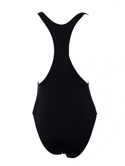 Shop Chiara Ferragni Wink One-piece Swimsuit In Black
