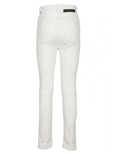 Shop Ben Taverniti Unravel Project Unravel Project Button Fly Jeans In Bianco