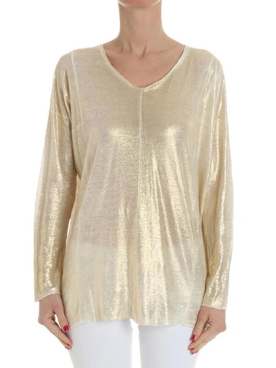 Shop Avant Toi Sweater In Gold