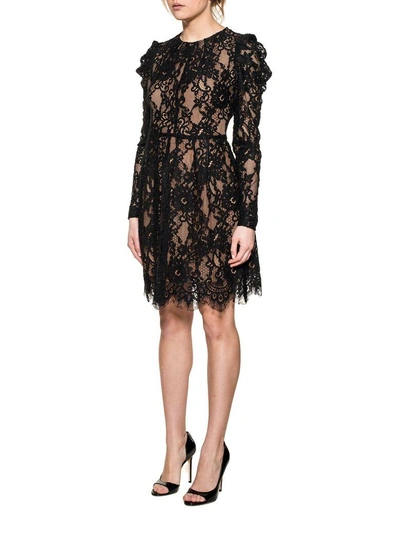 Shop Michael Kors Black Lace Dress