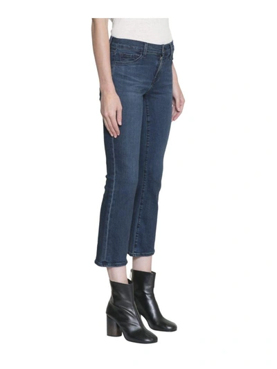 Shop J Brand Selena Denim Cotton Jeans In Blu