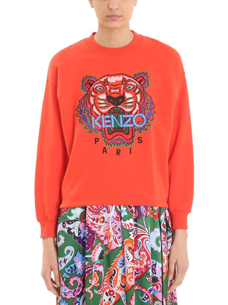 kenzo orange sweatshirt