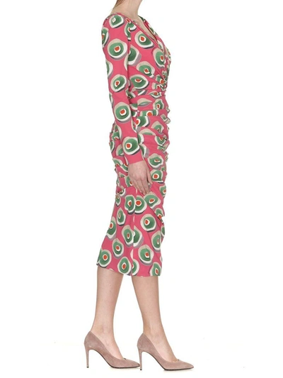 Shop Dolce & Gabbana Dress In Multicolor