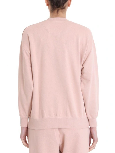 Shop Kenzo Paris Pink Cotton Sweatshirt In Rose-pink