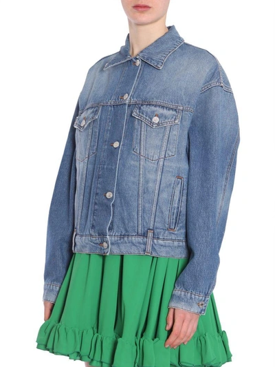 Shop Msgm Denim Jacket