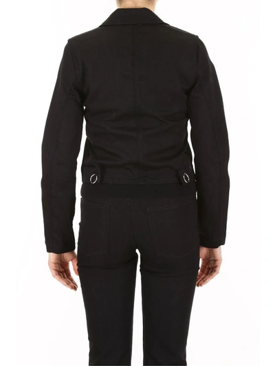 Shop Alyx Denim Jacket In Black (black)