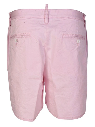 Shop Dsquared2 Chino Shorts In Pink
