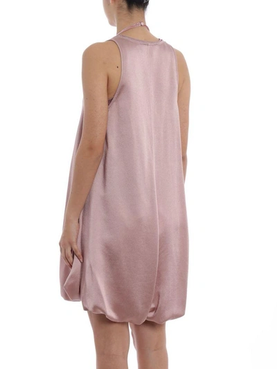 Shop Valentino Layered Dress In Zwdusty Rose/soft Pink