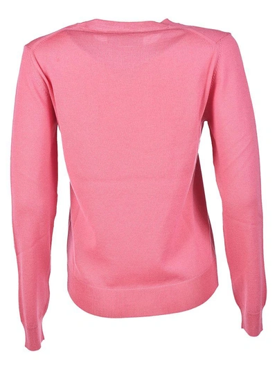 Shop Dsquared2 Wool Sweater Pullover In Rosa