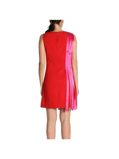 Shop Versace Dress Dress Women  In Red