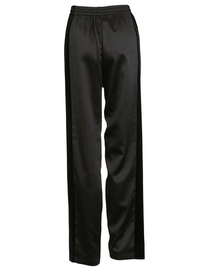 Shop Koché High-waist Tracksuit Trousers In Black