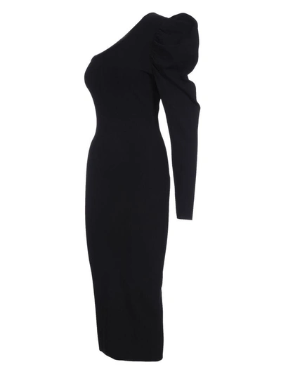 Shop Stella Mccartney One-shoulder Dress In 1000
