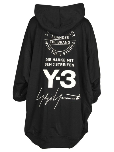 Y-3 Adidas Y3 Hoodie Street Oversized In Black | ModeSens