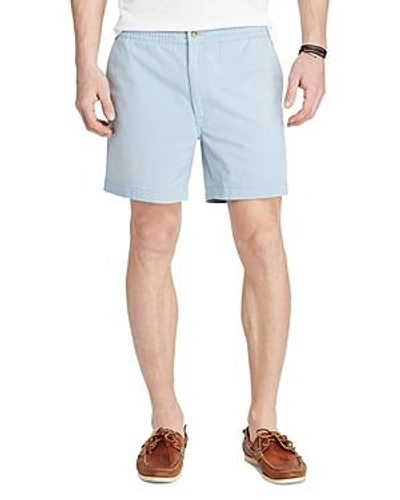 Shop Polo Ralph Lauren Classic Fit Drawstring Shorts In Fountain Blue