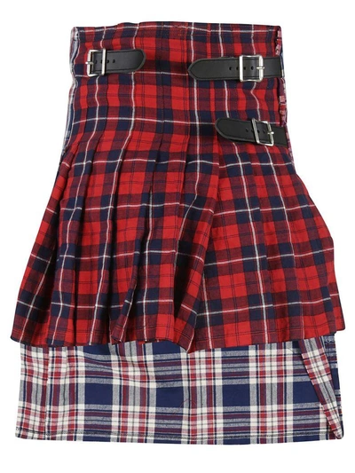 Shop R13 Asymmetric Apron Skirt