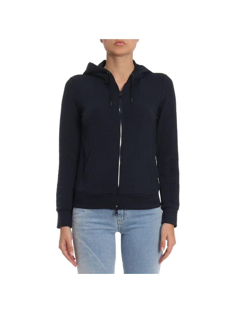 armani exchange blue sweater