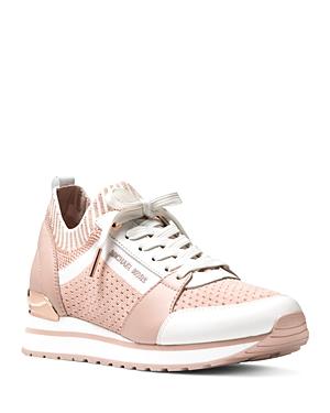 michael michael kors billie trainer lace up sneakers
