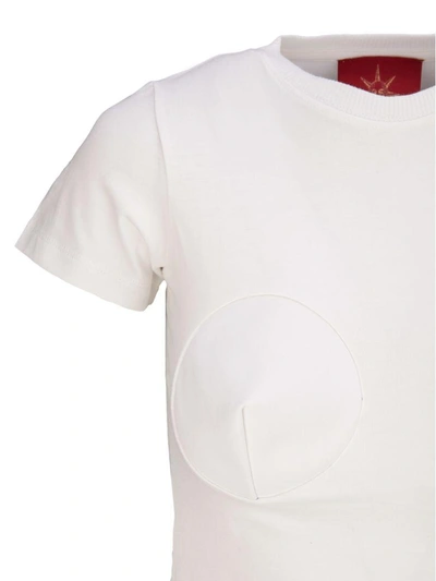 Shop Dilara Findikoglu T-shirt In Bianco