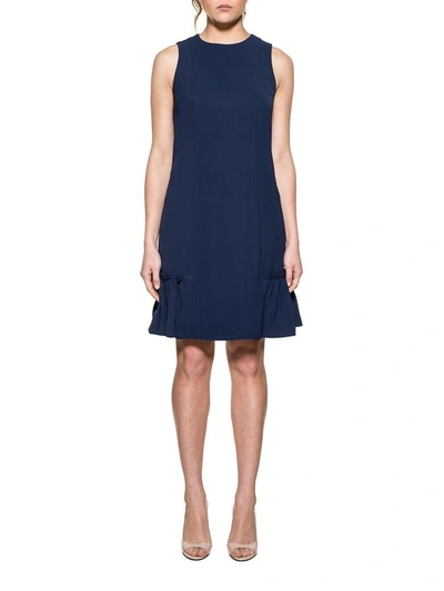 Shop Michael Kors Navy Blue Dress