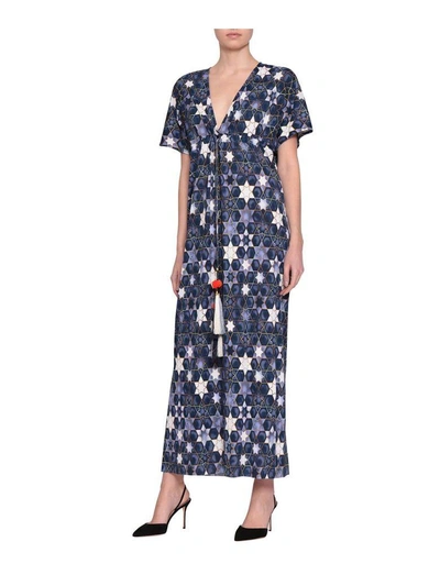 Shop Giada Benincasa Viscose Dress In Blu