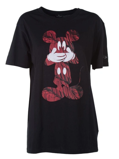 Shop Marcelo Burlon County Of Milan Printed T-shirt In 1020blackred