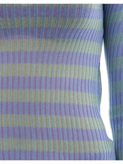 Shop Acne Studios Purlple Cotton Sweatshirt In Purple