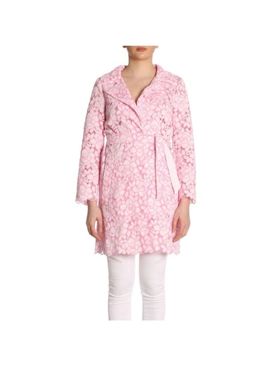 Shop Boutique Moschino Blazer Blazer Women  In Pink
