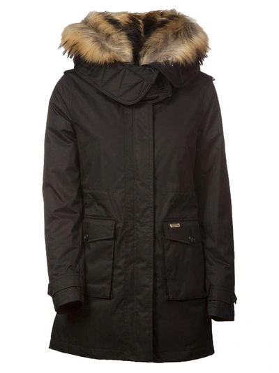 Shop Woolrich Fur Hood Parka