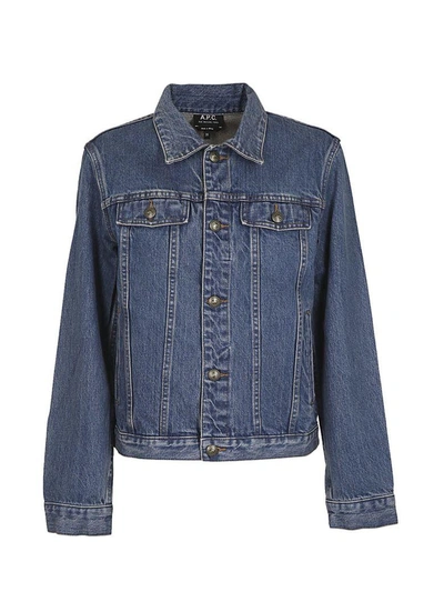 Shop Apc A.p.c. Denim Jacket