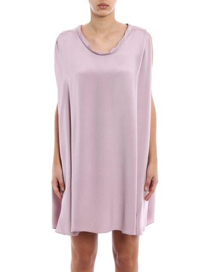 Shop Valentino A-line Dress In 6ewater Lilac