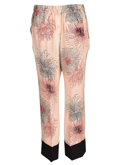 Shop N°21 Floral Trousers In Fantasia