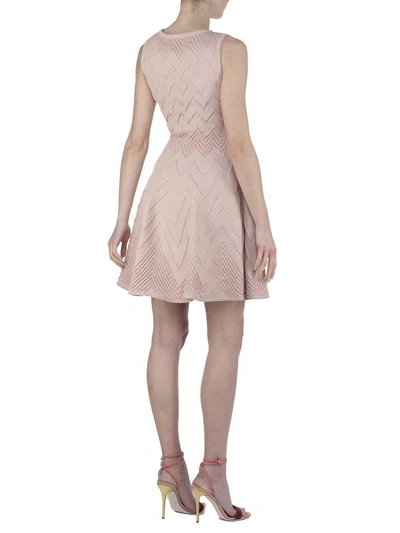 Shop Antonino Valenti Cotton Dress In Rosa Antico