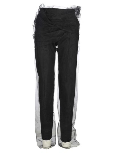 Shop Y/project Y-project Tulle Pants In Black