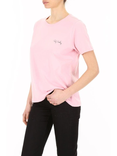 Shop Essentiel Antwerp Tuesday T-shirt In Pink|rosa