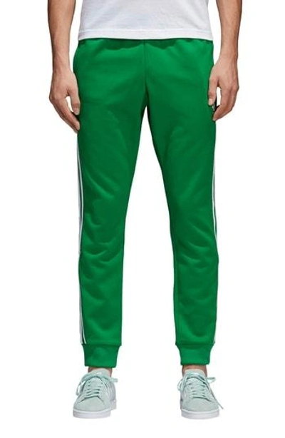 Shop Adidas Originals Originals Track Pants In Ash Green
