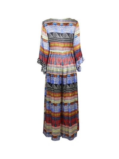 Shop Leitmotiv Patterned Dress In Multicolor