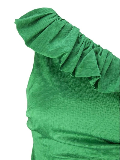 Shop Attico Dress In Verde