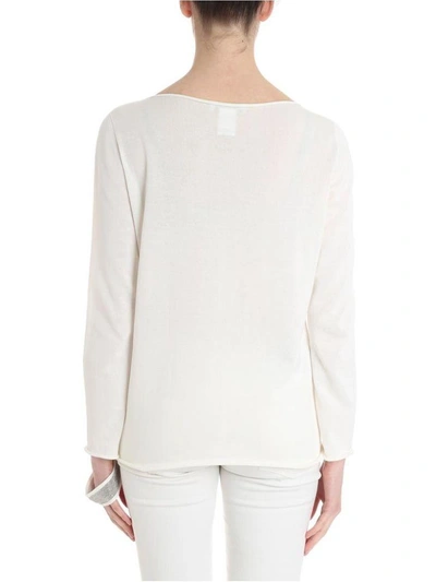 Shop Fabiana Filippi Sweater In White
