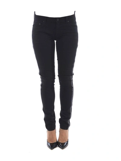 Shop Off-white Industrial Strap Jeans In Nero